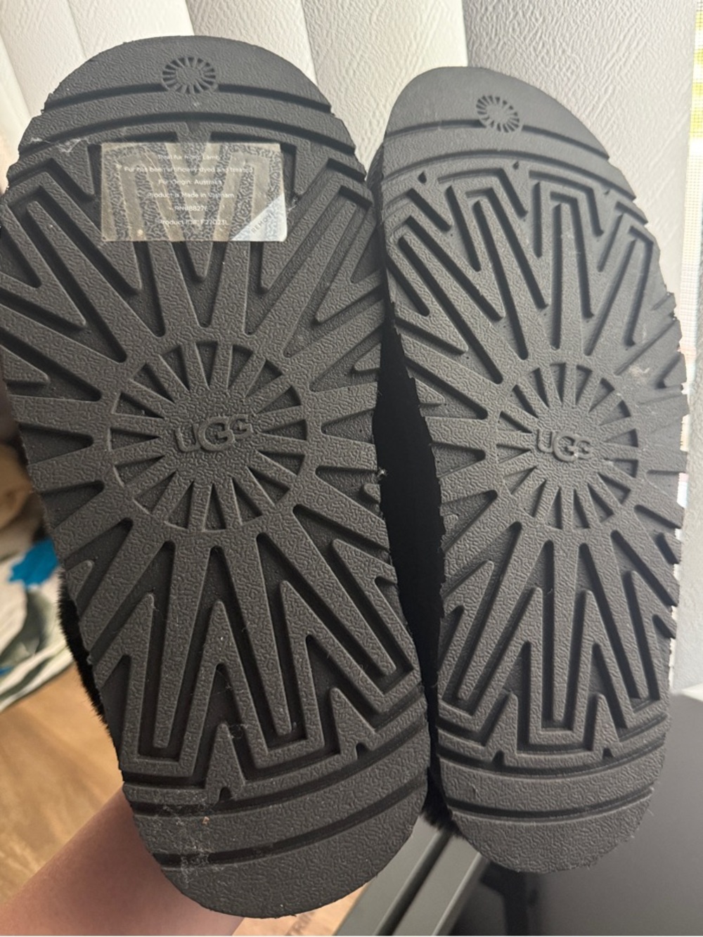 UGG women’s platform slippers
